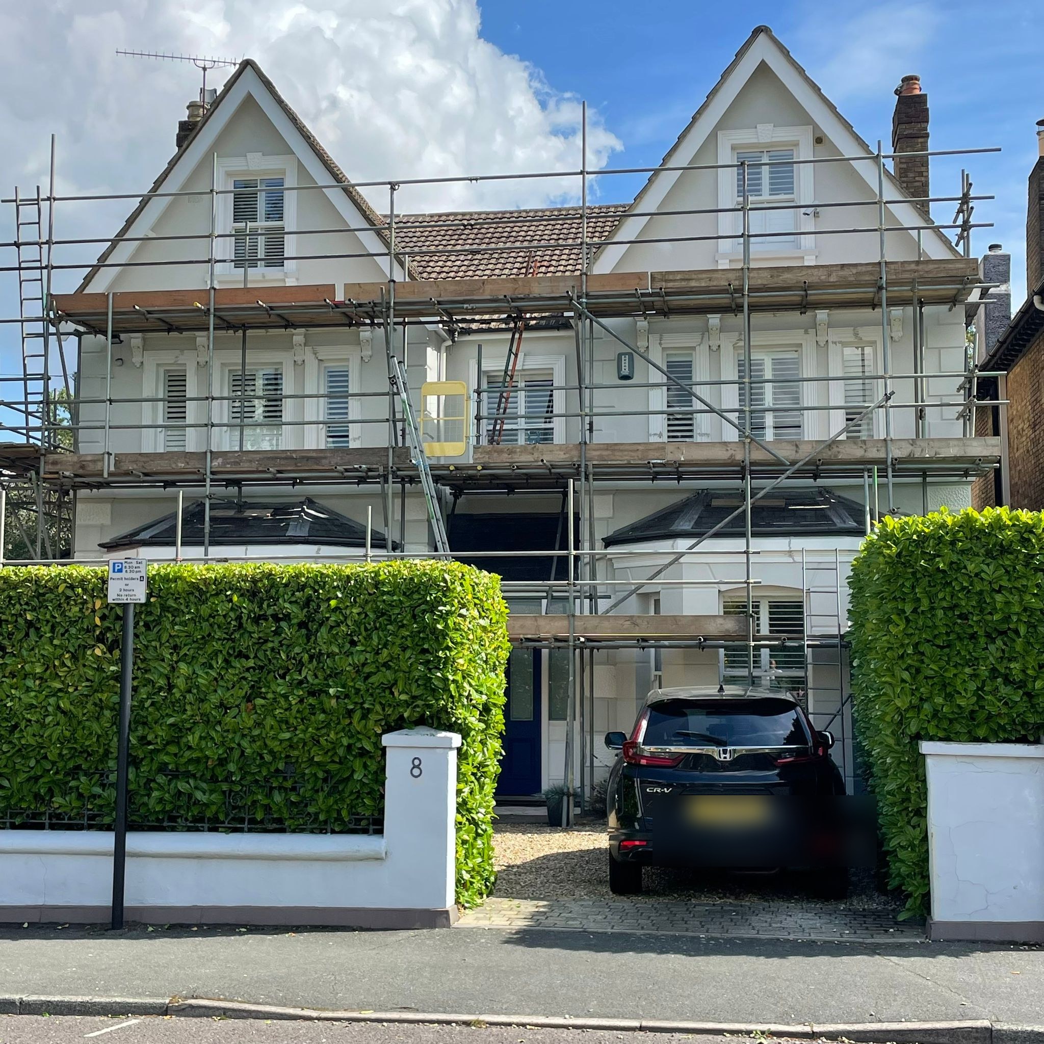 Finished painting and decorating work by Murray Wood