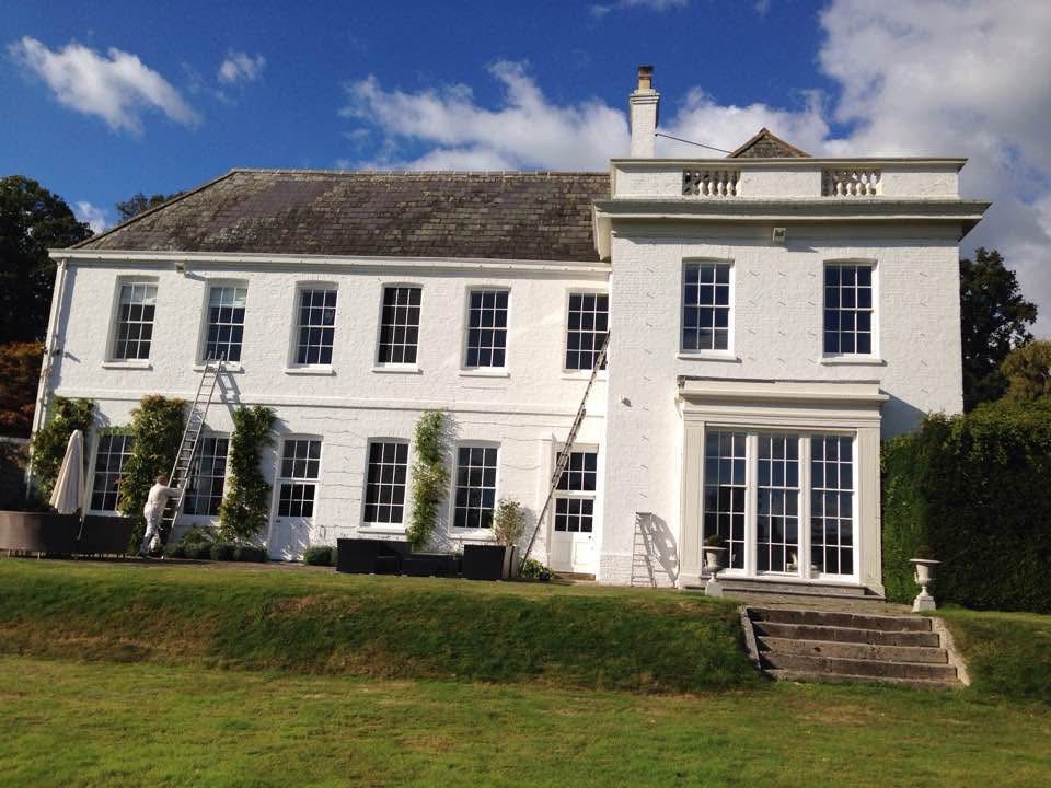 Finished painting and decorating work by Murray Wood